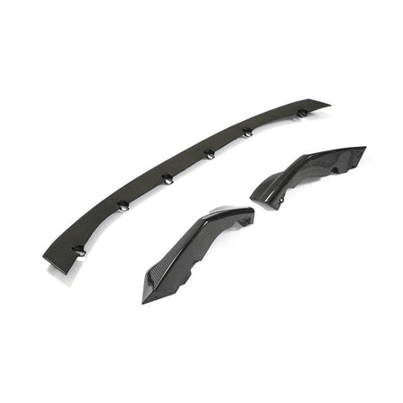 BMW M3 G80/M4 G82 G83 2021+ Front Bumper Lip Dry Carbon Fiber - www.ahacarbon.com