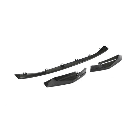 BMW M3 G80/M4 G82 G83 2021+ Front Bumper Lip Dry Carbon Fiber - www.ahacarbon.com