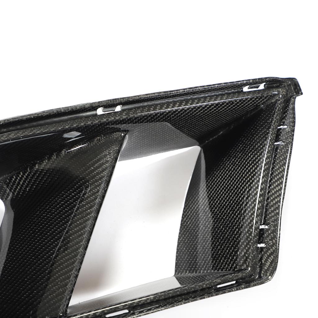 BMW M3 G80/M4 G82 G83 2021+ Front Bumper Vents Carbon Fiber/FRP - www.ahacarbon.com