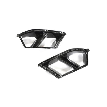 BMW M3 G80/M4 G82 G83 2021+ Front Bumper Vents Carbon Fiber/FRP - www.ahacarbon.com