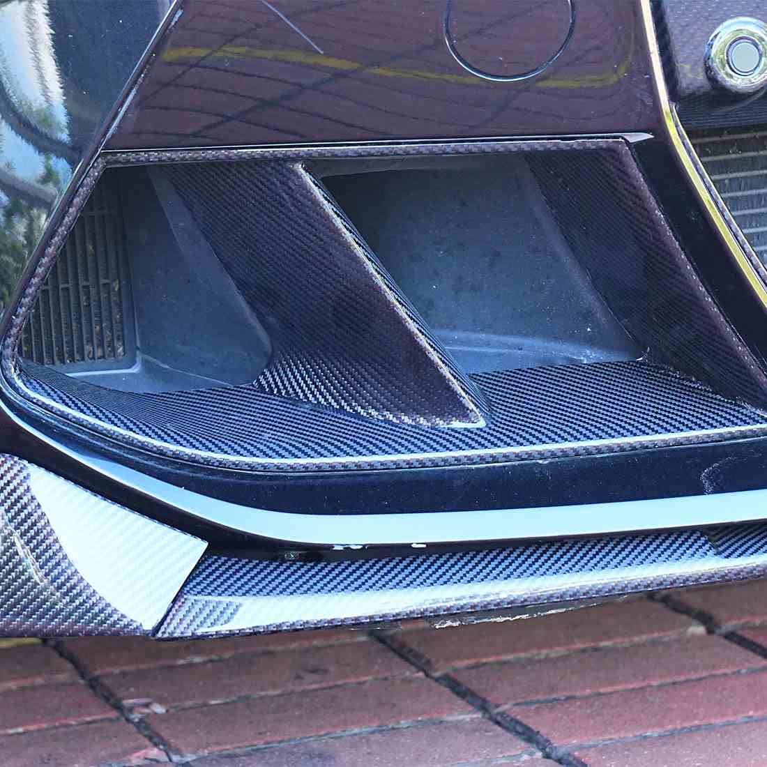 BMW M3 G80/M4 G82 G83 2021+ Front Bumper Vents Carbon Fiber/FRP - www.ahacarbon.com