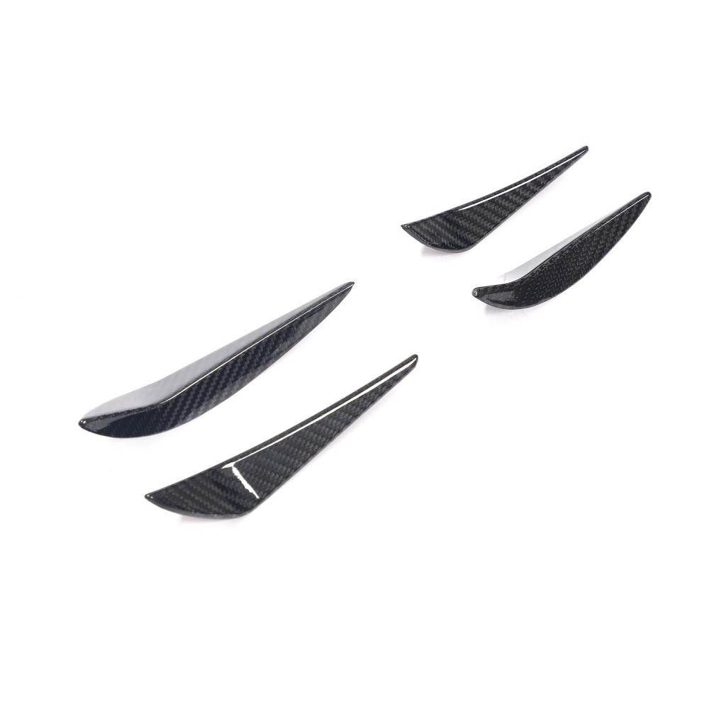 BMW M3 G80/M4 G82 G83 2021+ Front Bumper Vents Dry Carbon Fiber - www.ahacarbon.com