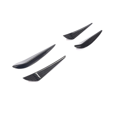 BMW M3 G80/M4 G82 G83 2021+ Front Bumper Vents Dry Carbon Fiber - www.ahacarbon.com