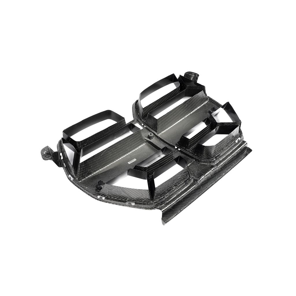 BMW M3 G80/M4 G82 G83 2021+ Front Grille Dry Carbon Fiber - www.ahacarbon.com