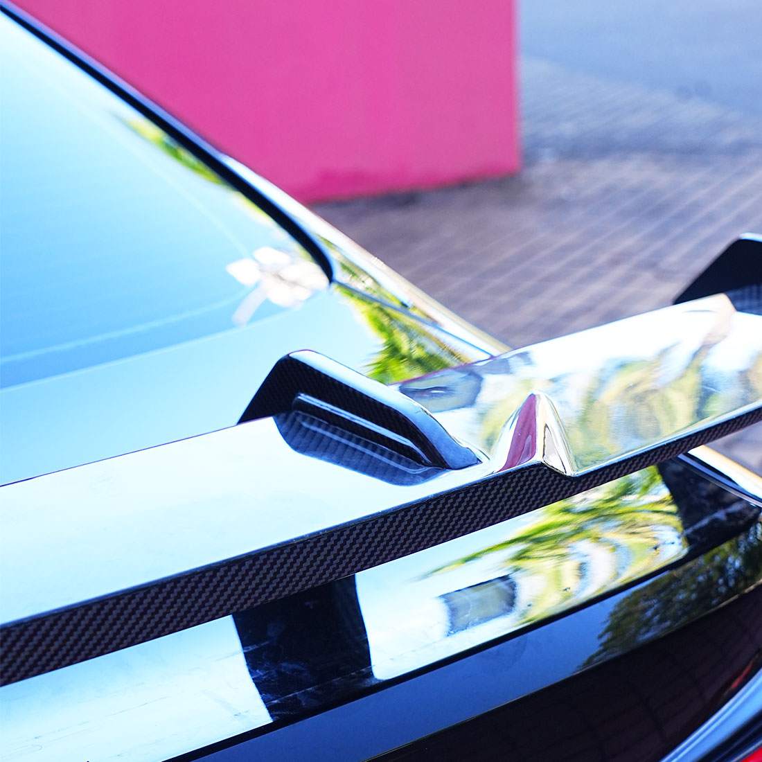 BMW M3 G80/M4 G82 G83 Rear Trunk Spoiler Dry Carbon Fiber - www.ahacarbon.com