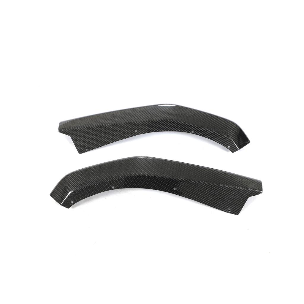 BMW M4 G82 G83 2021+ Rear Bumper Vents Dry Carbon Fiber - www.ahacarbon.com