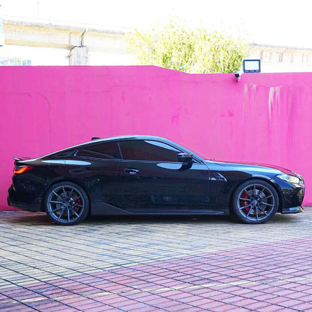 BMW M4 G82 G83 2021+ Side Skirts Wet/Dry Carbon Fiber - www.ahacarbon.com