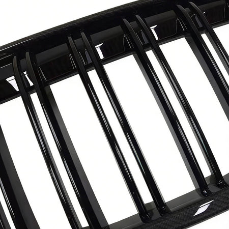 BMWX1F48F49LCISportUtility4-Door2016-2019FrontHoodKidneyGrillCarbonFiber_ahacarbon