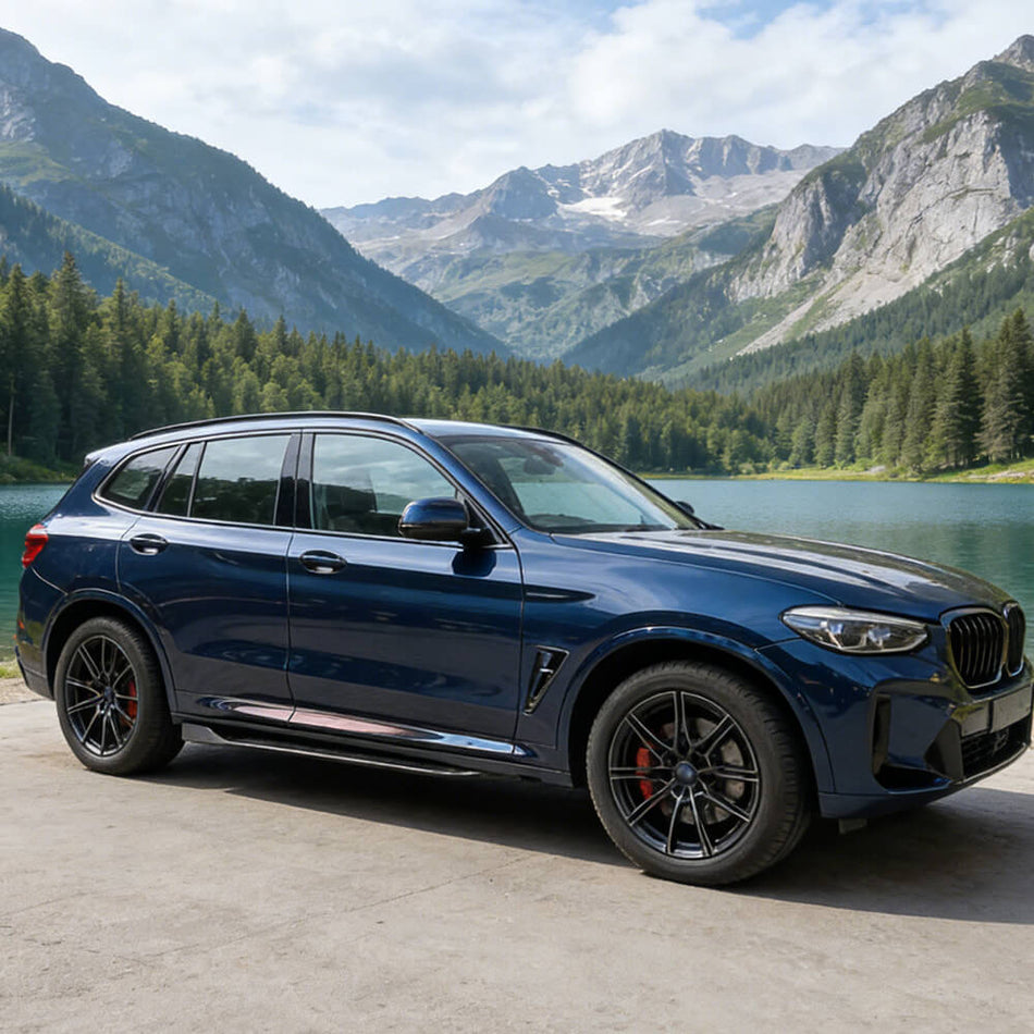 BMWX4G02SportUtility4-Door2019-2022SideSkirtsCarbonFiber_ahacarbon