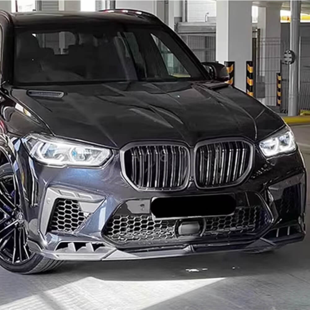 BMW X5M F95 2019-2023 Carbon Fiber Fog Light Covers-Ahacarbon
