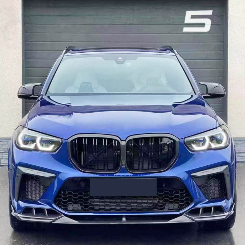 BMW X5M F95 2019-2023 Carbon Fiber Fog Light Covers-Ahacarbon