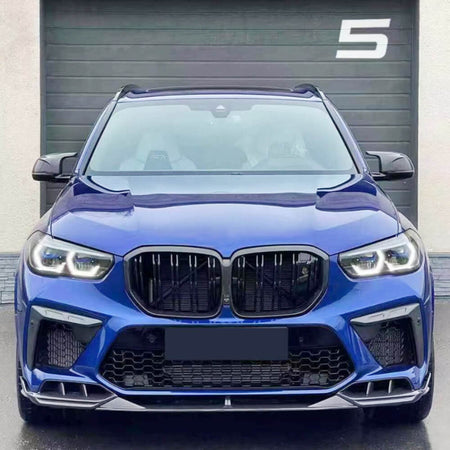 BMW X5M F95 2019-2023 Carbon Fiber Fog Light Covers-Ahacarbon