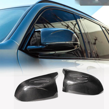 BMW X5M F95 2019-2023 Replacement Style Carbon Fiber Mirror Covers LHD-Ahacarbon