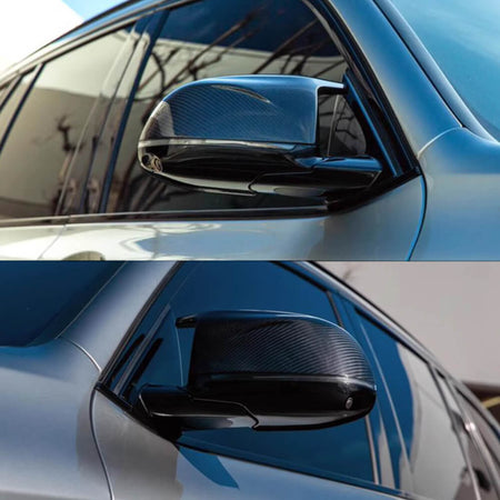 BMW X5M F95 2019-2023 Replacement Style Carbon Fiber Mirror Covers LHD-Ahacarbon
