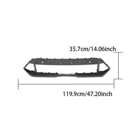 BMWX5MF95LCISportUtility4-Door20232024DryCarbonFiberFrontBumperGrille_ahacarbon