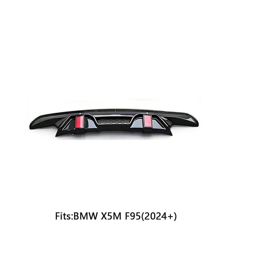 BMWX5MF95LCI_2024_GlossyBlackABSRearBumperDiffuser_ahacarbon