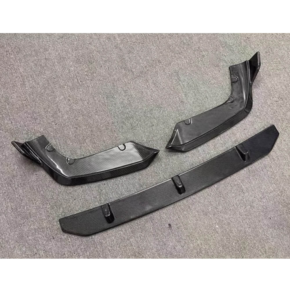 BMW X5M F95 Sport Utility 4-Door 2020-2024 Carbon Fiber Front Bumper Lip Spoiler-Ahacarbon
