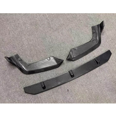 BMW X5M F95 Sport Utility 4-Door 2020-2024 Carbon Fiber Front Bumper Lip Spoiler-Ahacarbon
