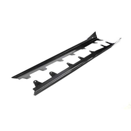 BMW X5M F95 Sport Utility 4-Door 2023-2025 Dry Carbon Fiber Side Skirts Extension Lip Spoiler-Ahacarbon