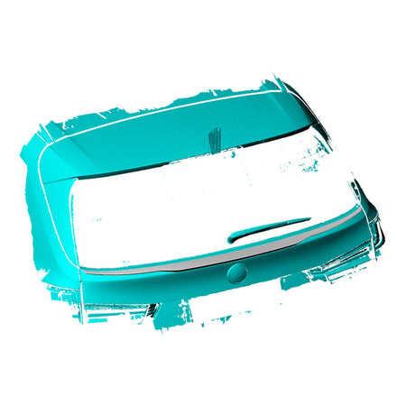 BMW X5M F95 Sport Utility 4-Door 2023UP Dry Carbon Fiber Rear Trunk Middle Spoiler-Ahacarbon