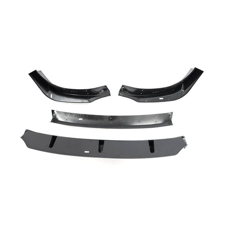 BMW X6 G06 M Sport Utility (2020-2024) Glossy Black ABS Front Bumper Lip_ahacarbon