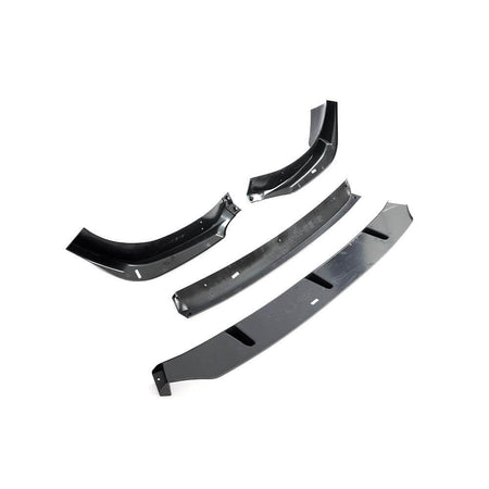 BMW X6 G06 M Sport Utility (2020-2024) Glossy Black ABS Front Bumper Lip_ahacarbon