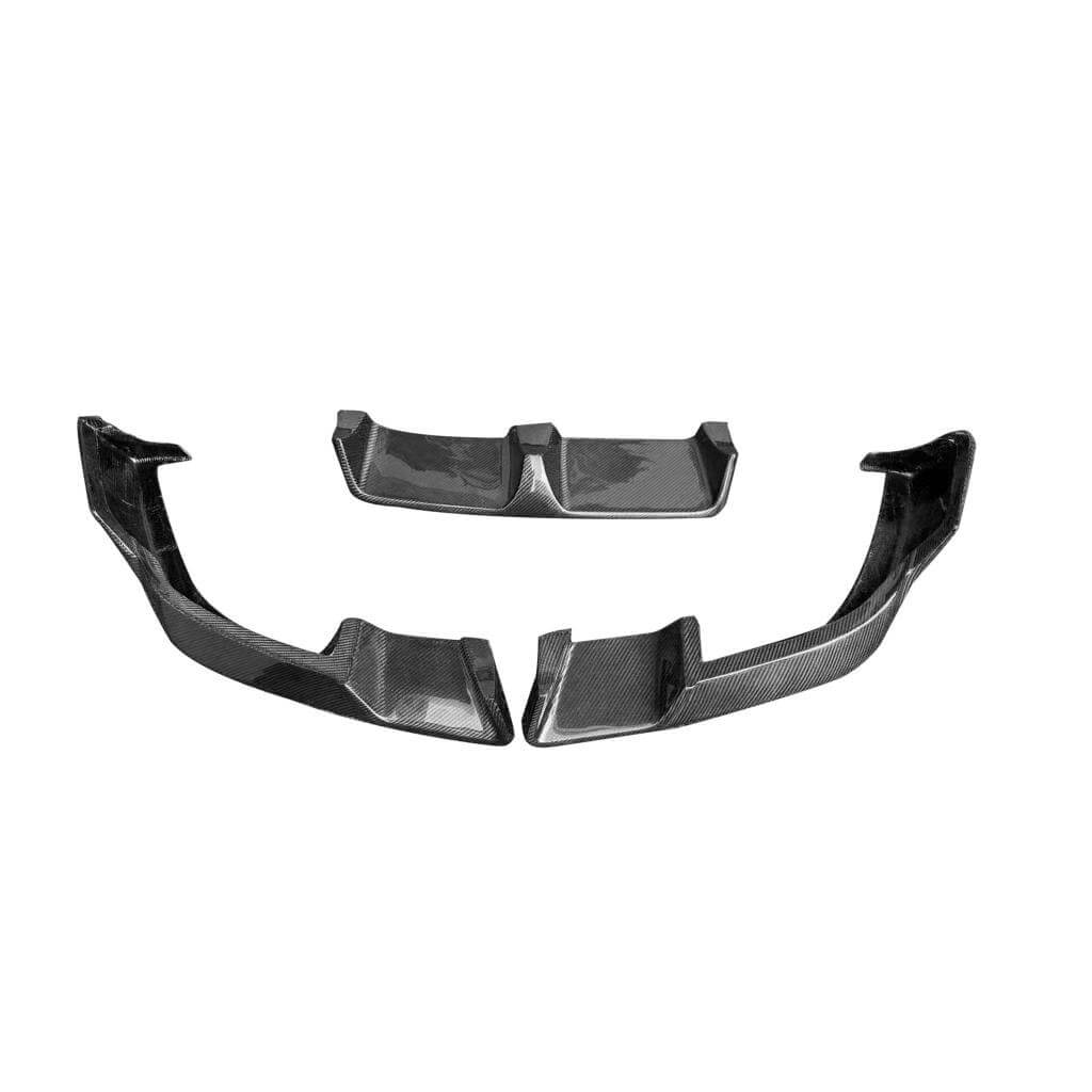 BMW X6M F96 2019-2023 Carbon Fiber Front Bumper Lip Splitters-Ahacarbon