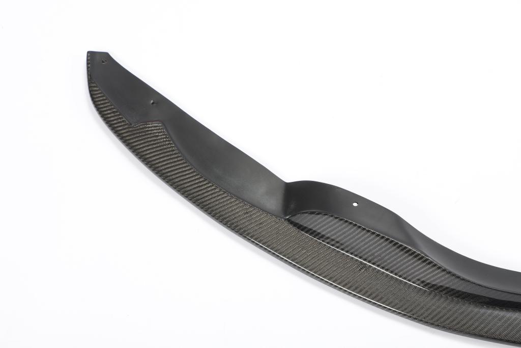 BMW 1 Series E82 1M 2011-2018 Front Bumper Lip Carbon Fiber-Ahacarbon