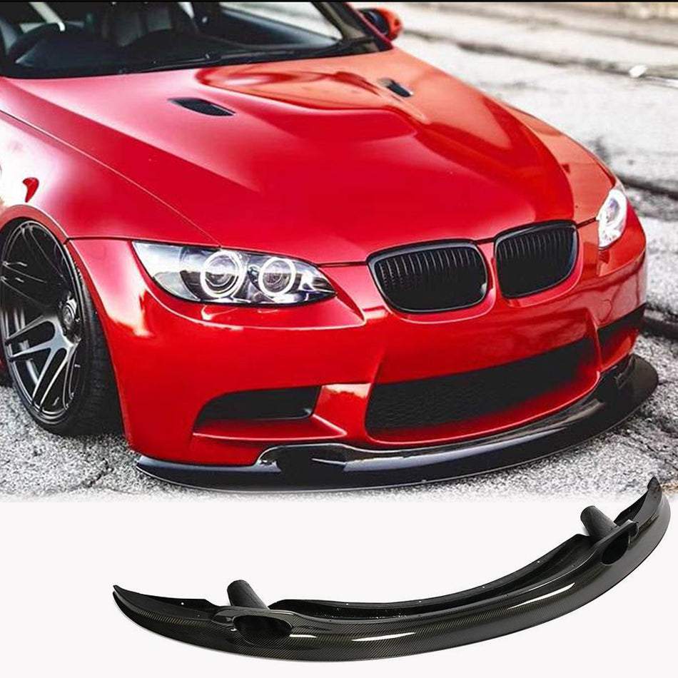 BMW 3 Series E90 E92 E93 M3 2008-2013 Front Bumper Lip Carbon Fiber
