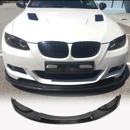 BMW 3 Series E90 E92 E93 M3 2008-2013 Front Bumper Lip Carbon Fiber-Ahacarbon