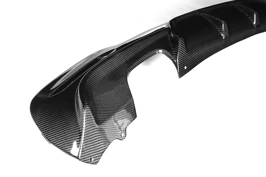 BMW 3 Series F34 M Sport GT 2014-2018 Carbon Fiber Rear Bumper Diffuser Lip-Ahacarbon