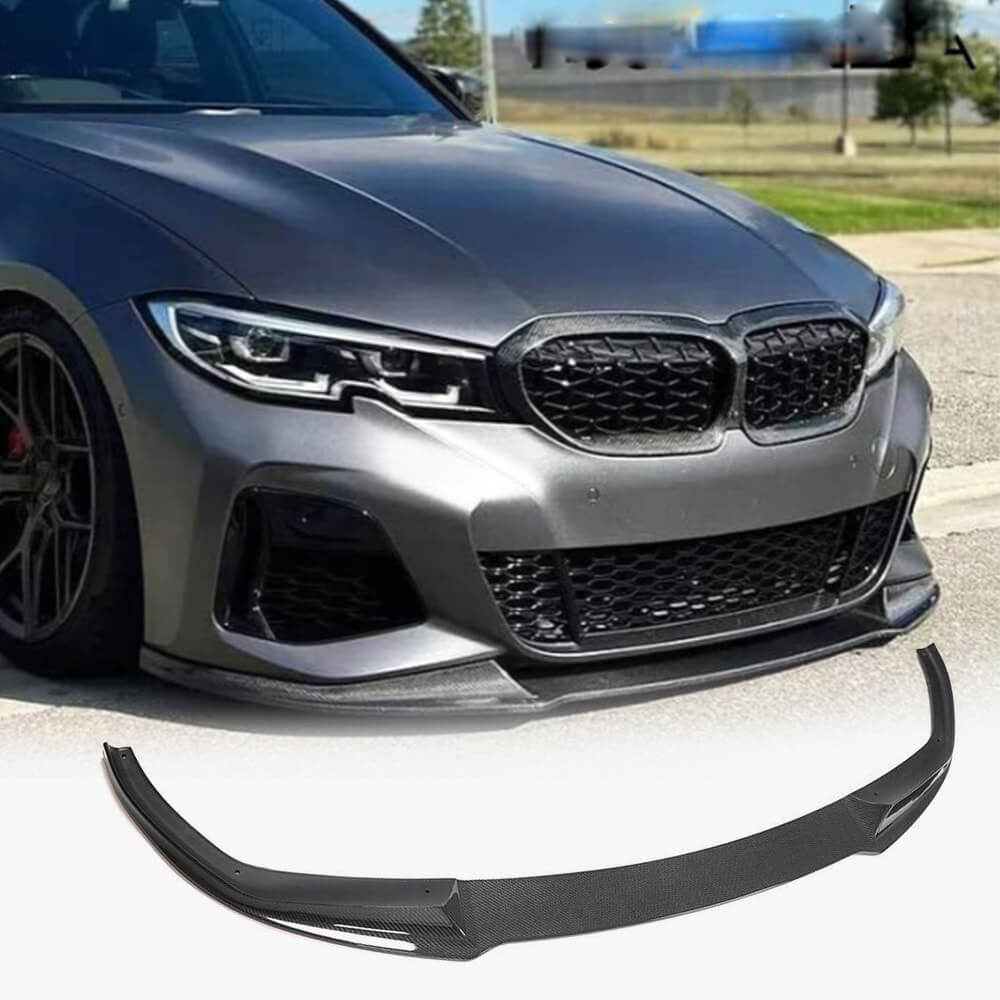 BMW G20 G28 M340i Carbon Fiber Front Lip Spoiler 2019–2023