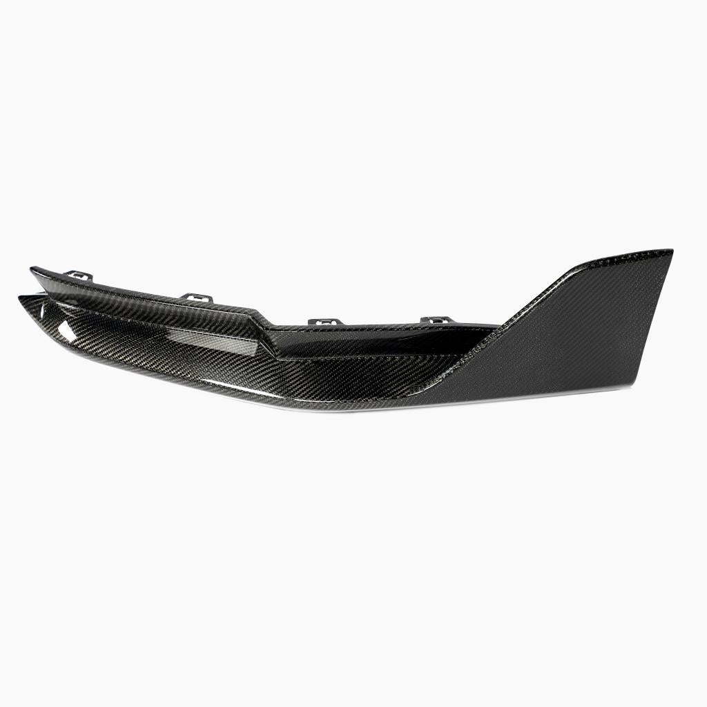 BMW 3 Series G80 M3 2021+ Rear Bumper Splitters  Carbon Fiber-Ahacarbon
