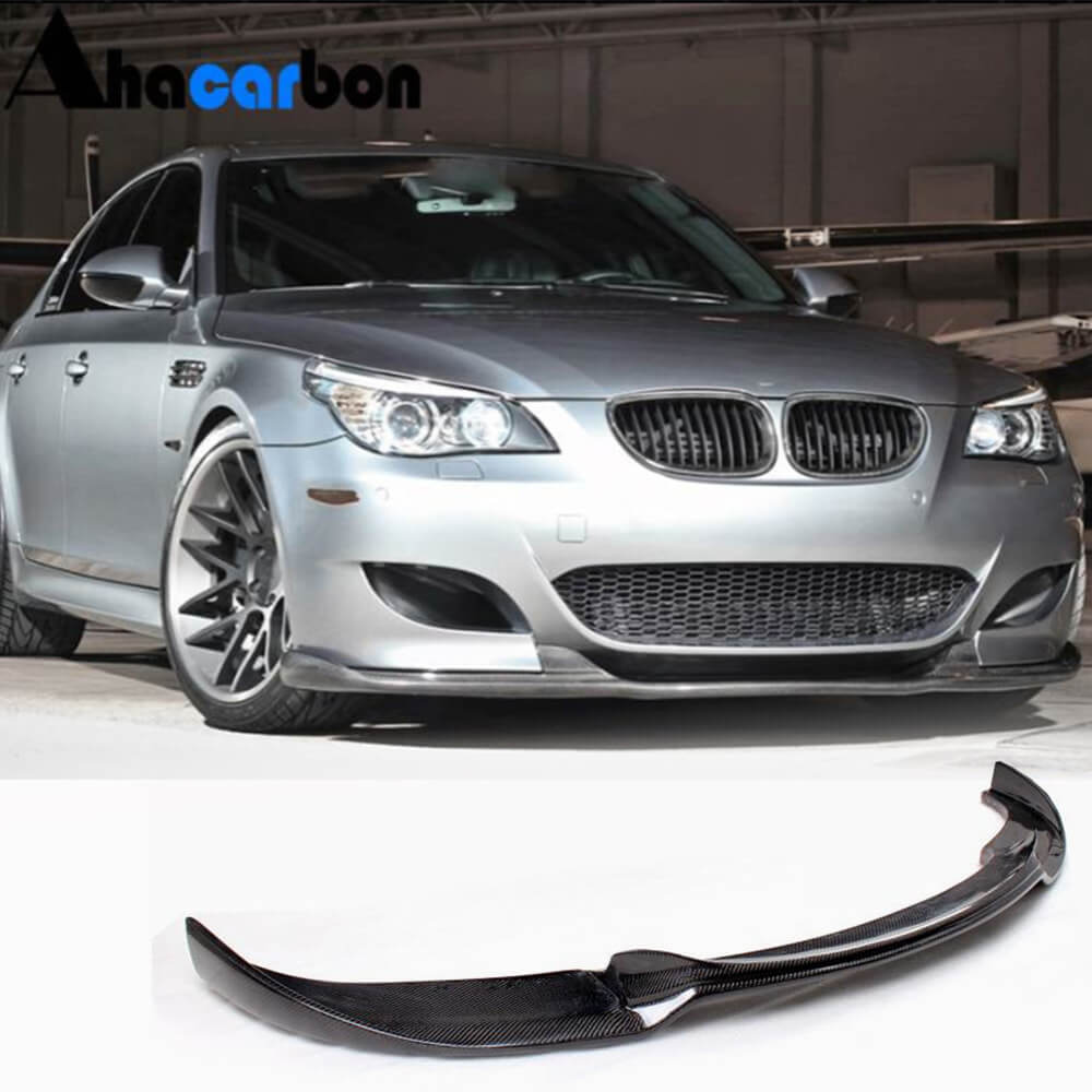BMW E60 M5 Carbon Fiber Front Lip Spoiler Upgrade