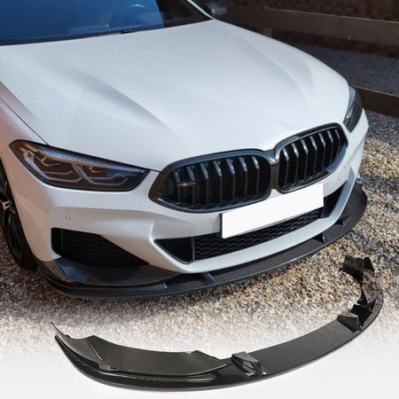 BMW 8 Series G14 G15 G16 840i M Sport M850i 2018-2021 Front Bumper Lip Dry Carbon Fiber-Ahacarbon