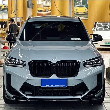 BMWX3G01M40iSportUtility2022_FrontBumperLipCarbonFiber_ahacarbon