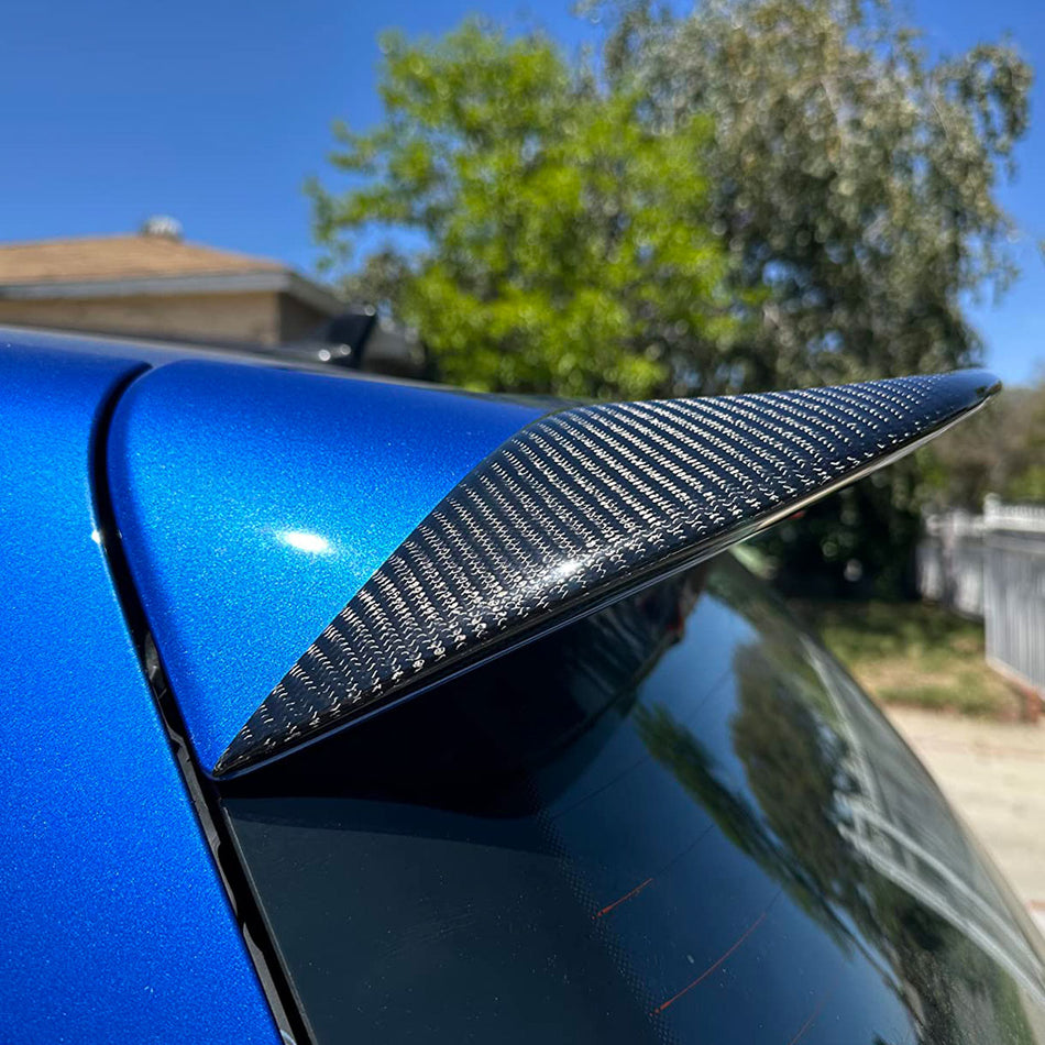 Volkswagen VW Golf 6 MK6 GTI R/R20 2010-2013 Rear Roof Spoiler Carbon Fiber/ABS