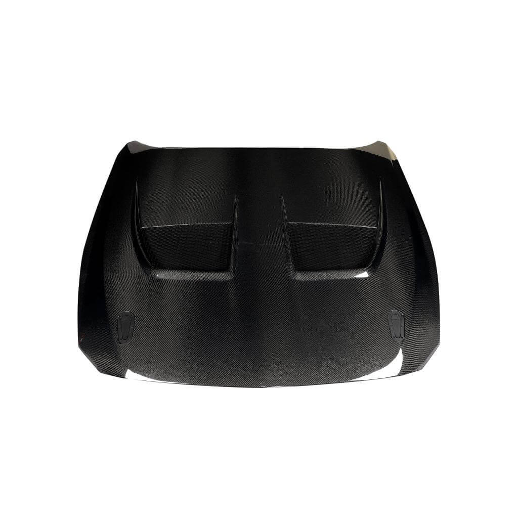 CarbonFiberEngineBonnetHoodCover
forFordMustang2024-www.ahacarbon.com