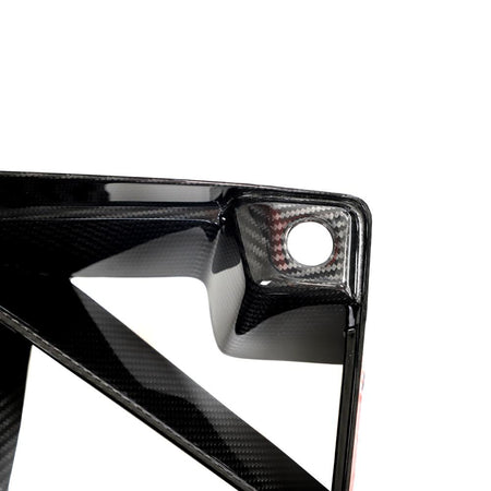 Carbon Fiber Front Bumper Splitter for BMW M2 G87 2023+ - www.ahacarbon.com