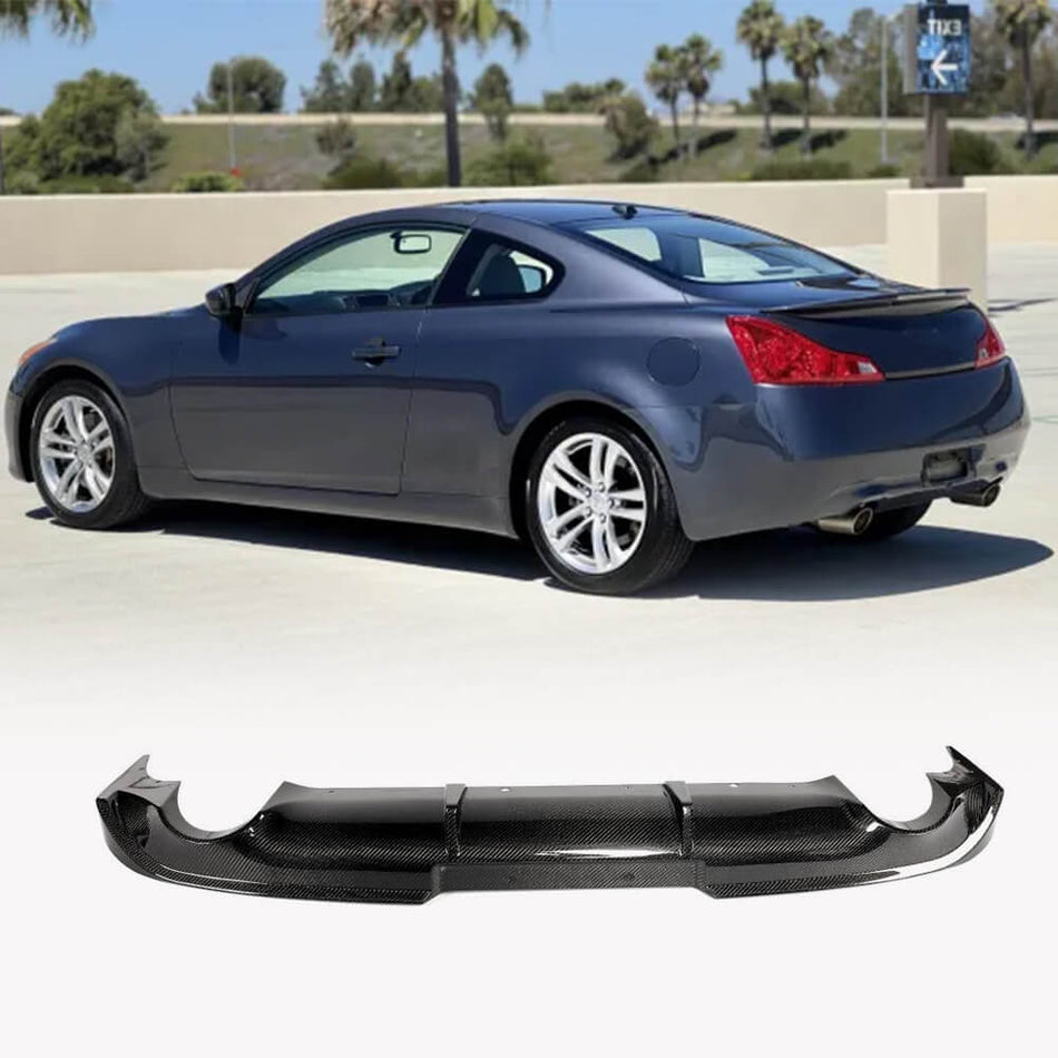 CarbonFiberRearBumperDiffuserforUSInfinitiG37GT2009-2013-www.ahacarbon.com