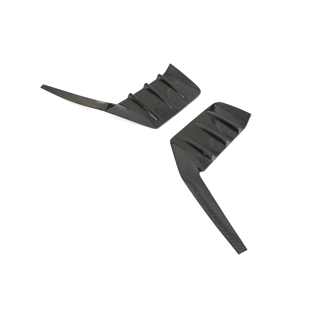 Carbon Fiber Rear Bumper Splitters for BMW M2 G87 2023+-Ahacarbon