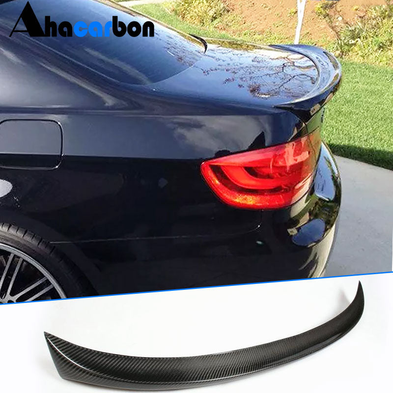 Carbon Fiber Trunk Spoiler for BMW 3 Series E92 Rear Boot Wing Lip | 316i 318i 320i 323i 325i 328i 330i 335i M3