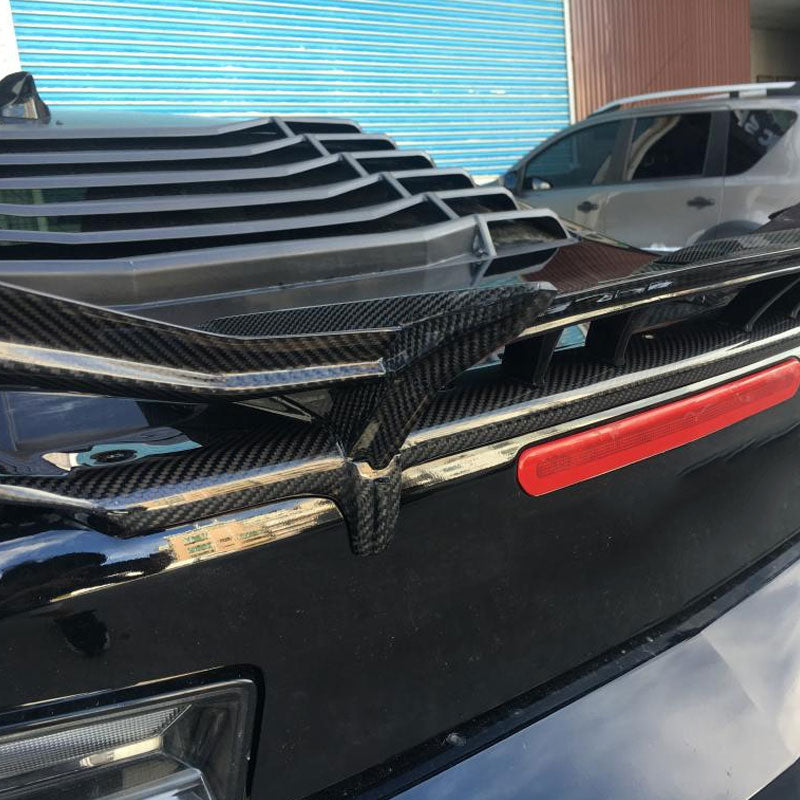 Chevrolet Camaro ZL1 LT SS RS 2016-2022 Rear Trunk Spoiler Carbon Fiber/FRP - www.ahacarbon.com