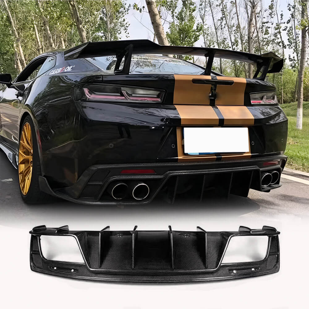 Chevrolet Camaro ZL1 SS Carbon Fiber Rear Diffuser