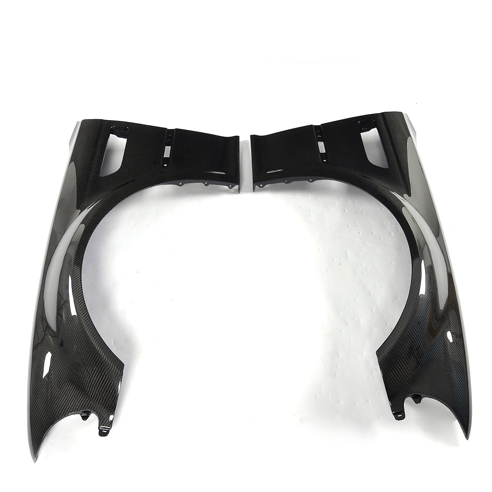 BMW E46 M3 carbon fiber front fenders left and right pair
