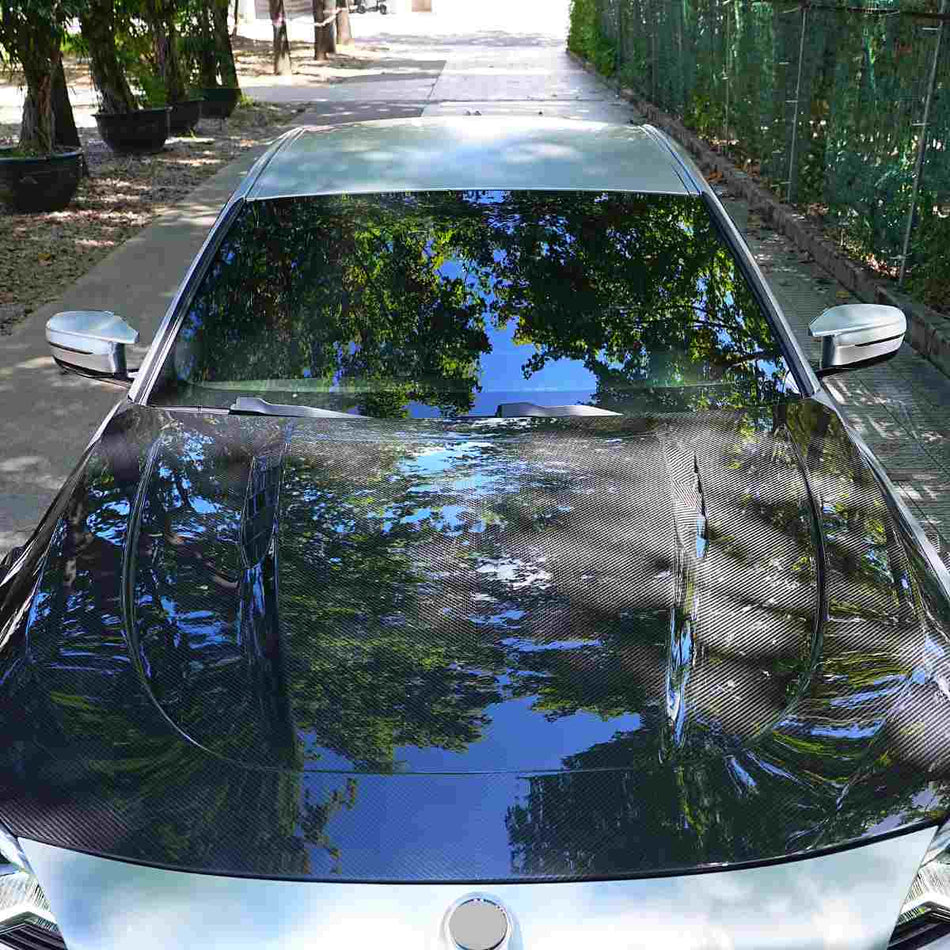 Dry Carbon Fiber Engine Bonnet Hood Cover for BMW M2 G87 2023+ - www.ahacarbon.com