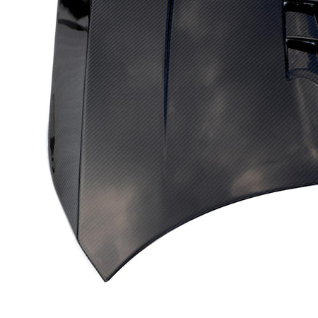 Dry Carbon Fiber Engine Bonnet Hood Cover for BMW M2 G87 2023+ - www.ahacarbon.com