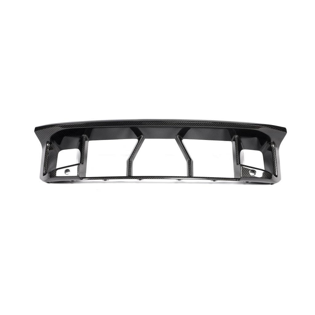 DryCarbonFiberFrontBumperCenterTrimforBMW2SeriesG87M2Coupe2023-2024-ahacarbon