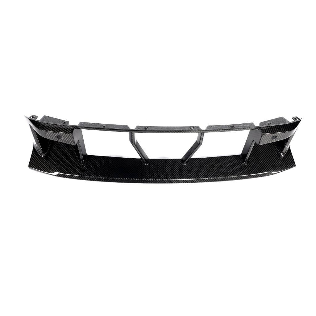DryCarbonFiberFrontBumperCenterTrimforBMW2SeriesG87M2Coupe2023-2024-ahacarbon