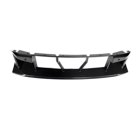 DryCarbonFiberFrontBumperCenterTrimforBMW2SeriesG87M2Coupe2023-2024-ahacarbon